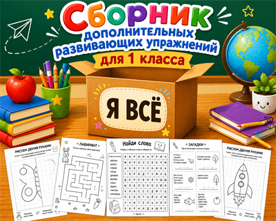 Сборник «Я ВСЁ» для 1 класса 0001